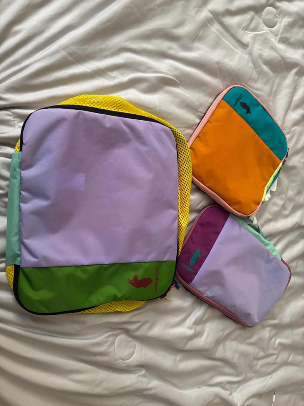 Cotopaxi Del Dia Style Packing Cubes - Set of 3 Travel Organizers(last one set ) - Picture 3 of 3